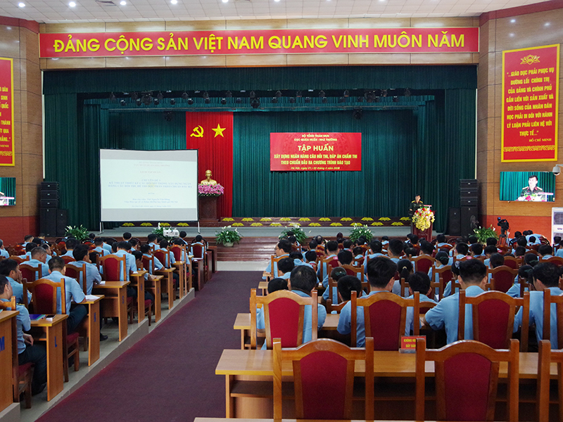Học viện PK-KQ tham gia tập huấn x&acirc;y dựng ng&acirc;n h&agrave;ng c&acirc;u hỏi thi, đ&aacute;p &aacute;n chấm thi theo chuẩn đầu ra chương tr&igrave;nh đ&agrave;o tạo