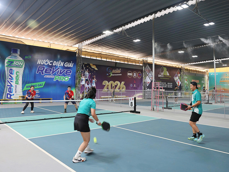 B&aacute;o Ph&ograve;ng kh&ocirc;ng-Kh&ocirc;ng qu&acirc;n tham gia Giải Pickleball B&aacute;o Bi&ecirc;n ph&ograve;ng mở rộng năm 2026