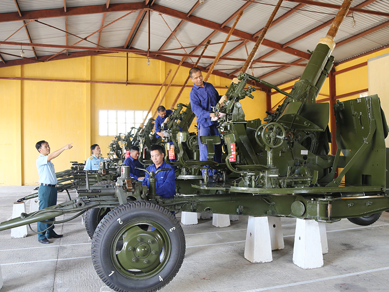 Kho K334 n&acirc;ng cao chất lượng bảo quản, bảo dưỡng kỹ thuật