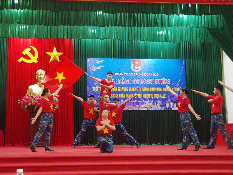 Đoàn cơ sở Trung đoàn 923 tổ chức tọa đàm thanh niên về tư tưởng, kỷ luật