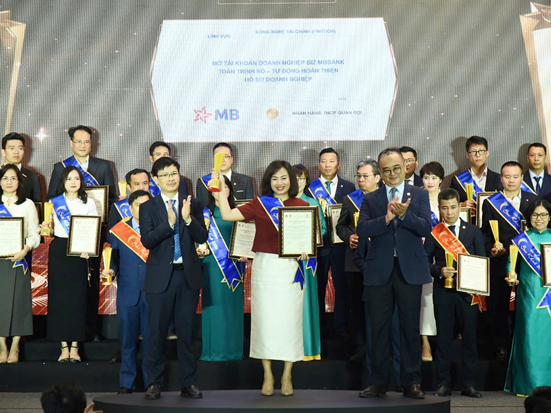 MB ghi dấu ấn với 5 giải thưởng Sao Khuê 2026