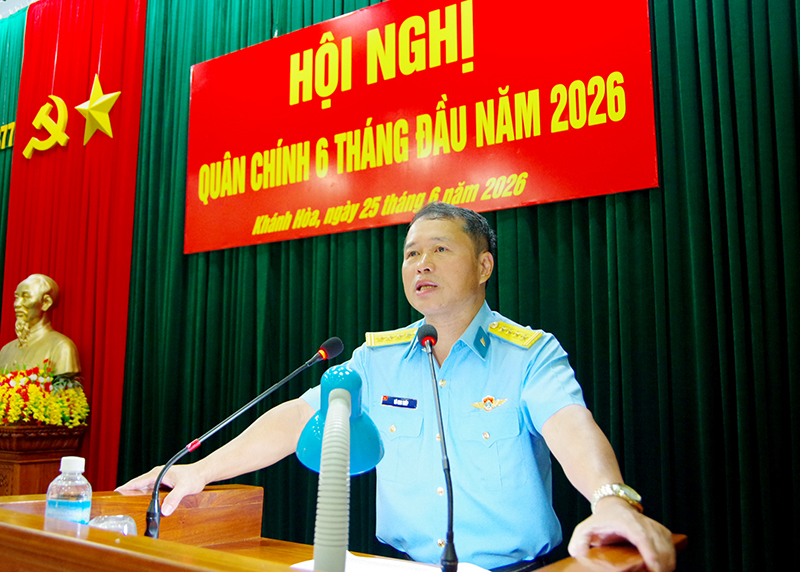 Sư đo&agrave;n 377 tổ chức Hội nghị qu&acirc;n ch&iacute;nh 6 th&aacute;ng đầu năm 2026