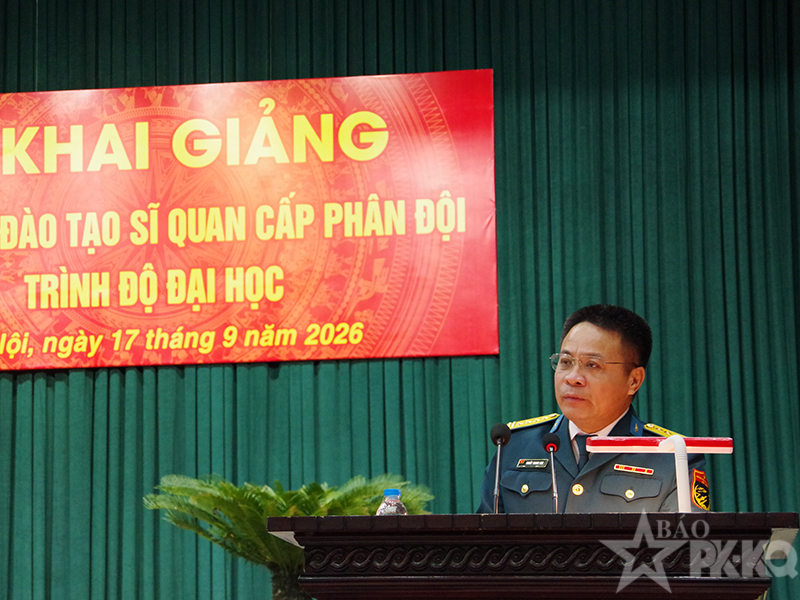 Học viện Ph&ograve;ng kh&ocirc;ng-Kh&ocirc;ng qu&acirc;n tổ chức Lễ khai giảng Kh&oacute;a 72 - Đ&agrave;o tạo sĩ quan cấp ph&acirc;n đội tr&igrave;nh độ đại học