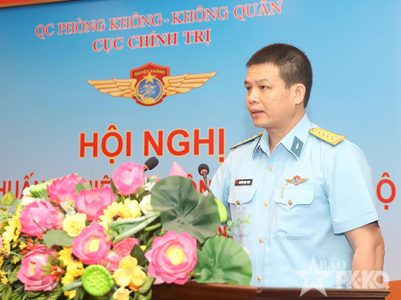 Qu&acirc;n chủng Ph&ograve;ng kh&ocirc;ng-Kh&ocirc;ng qu&acirc;n tập huấn nghiệp vụ c&ocirc;ng t&aacute;c C&aacute;n bộ năm 2026