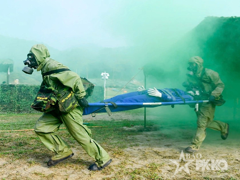 Quân chủng Phòng không-Không quân giành giải ba toàn đoàn tại Hội thao Phòng thủ dân sự toàn quân năm 2026
