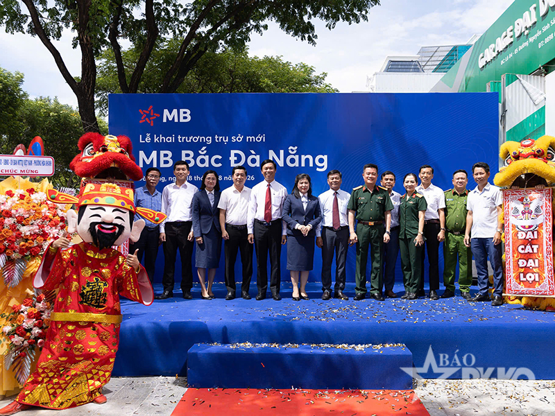 MB Bắc Đ&agrave; Nẵng đưa trụ sở mới v&agrave;o hoạt động, n&acirc;ng cao năng lực phục vụ kh&aacute;ch h&agrave;ng