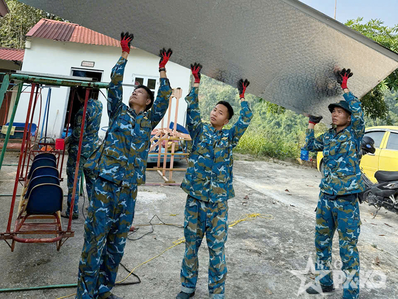Sư đoàn 365 khởi công xây dựng điểm trường mầm non tại tỉnh Lạng Sơn