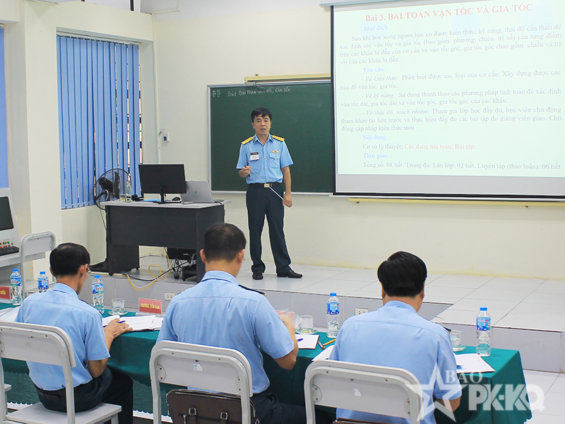 Học viện Ph&ograve;ng kh&ocirc;ng-Kh&ocirc;ng qu&acirc;n tổ chức thi Chủ nhiệm bộ m&ocirc;n giỏi năm 2026