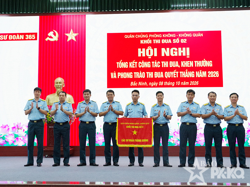 Khối thi đua số 2, Qu&acirc;n chủng PK-KQ tổng kết Phong tr&agrave;o Thi đua quyết thắng năm 2026