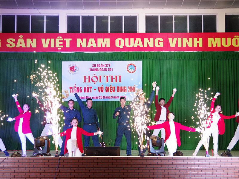Trung đo&agrave;n 591 tổ chức Hội thi &ldquo;Vũ điệu - Tiếng h&aacute;t binh nh&igrave;&rdquo; năm 2026