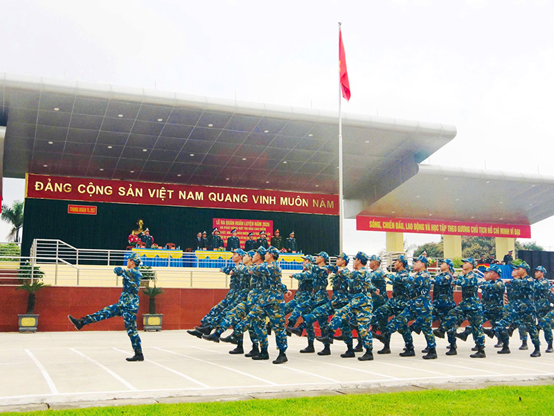C&aacute;c đơn vị trong Qu&acirc;n chủng Ph&ograve;ng kh&ocirc;ng - Kh&ocirc;ng qu&acirc;n tổ chức Lễ ra qu&acirc;n huấn luyện năm 2026