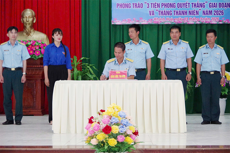 Đo&agrave;n cơ sở Trung đo&agrave;n 937 ph&aacute;t động Phong tr&agrave;o &ldquo;3 Ti&ecirc;n phong Quyết thắng&rdquo; giai đoạn 2025-2030 v&agrave; &ldquo;Th&aacute;ng Thanh ni&ecirc;n&rdquo; năm 2026