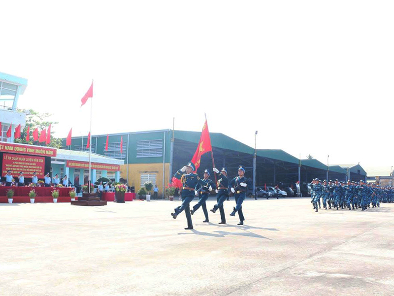 C&aacute;c đơn vị trong Qu&acirc;n chủng Ph&ograve;ng kh&ocirc;ng - Kh&ocirc;ng qu&acirc;n tổ chức Lễ ra qu&acirc;n huấn luyện năm 2026