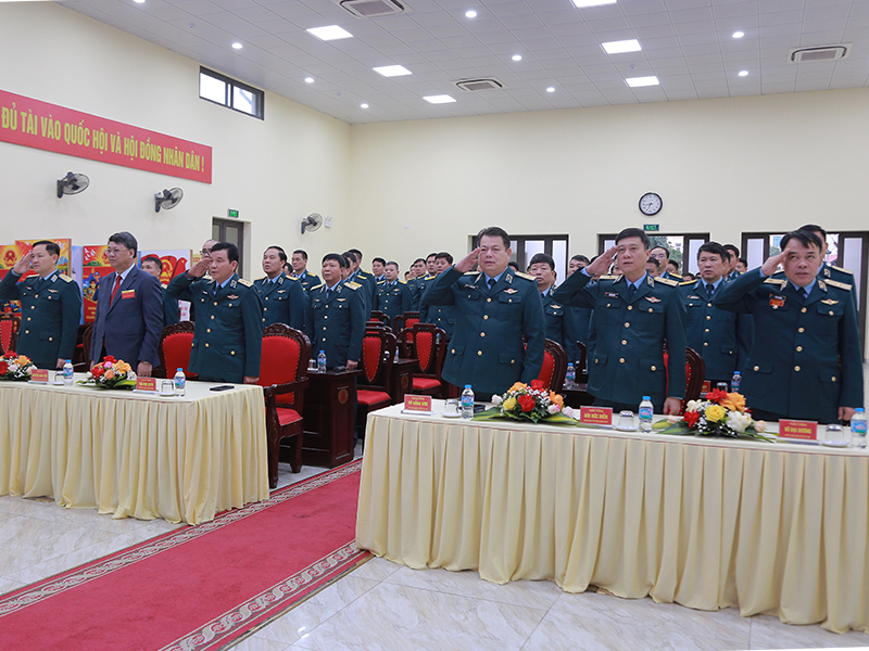 Cử tri Quân chủng Phòng không - Không quân tham gia bầu cử đại biểu Quốc hội khóa XVI và đại biểu Hội đồng nhân dân các cấp nhiệm kỳ 2026-2031