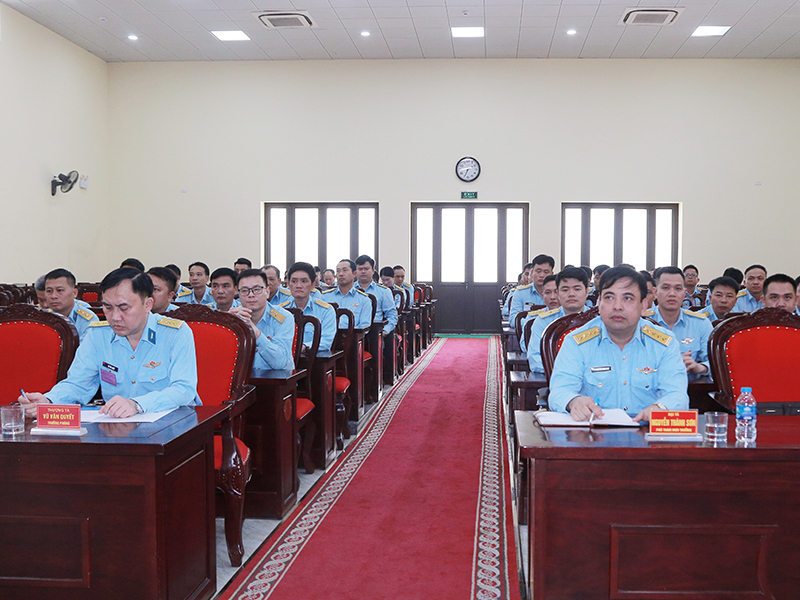 Bộ Tham mưu Qu&acirc;n chủng Ph&ograve;ng kh&ocirc;ng-Kh&ocirc;ng qu&acirc;n kiểm tra, đ&aacute;nh gi&aacute; tr&igrave;nh độ kỹ năng nghề ng&agrave;nh Cơ yếu năm 2026