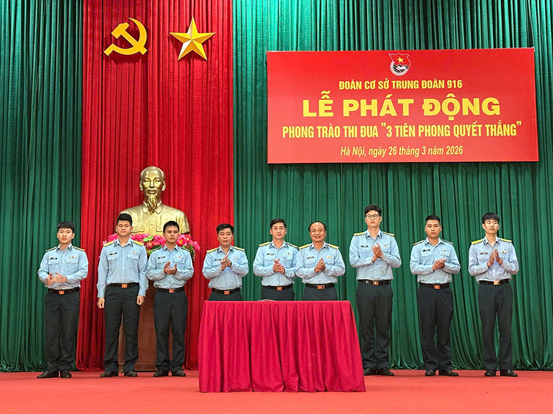 Tuổi trẻ Trung đo&agrave;n 916 trưởng th&agrave;nh trong những nhiệm vụ kh&ocirc;ng sai số