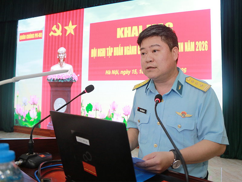 Qu&acirc;n chủng Ph&ograve;ng kh&ocirc;ng-Kh&ocirc;ng qu&acirc;n tập huấn ng&agrave;nh c&ocirc;ng nghệ th&ocirc;ng tin năm 2026