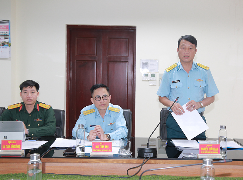 Ban Thanh niên Quân đội khảo sát kết quả Giải thưởng “Tuổi trẻ sáng tạo” trong Quân đội năm 2026 tại Viện Kỹ thuật PK-KQ