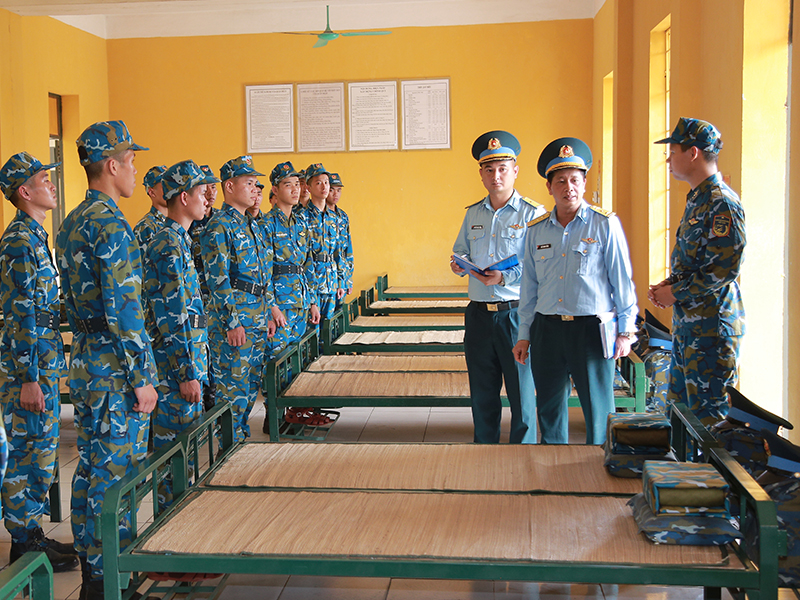 Qu&acirc;n chủng Ph&ograve;ng kh&ocirc;ng-Kh&ocirc;ng qu&acirc;n kiểm tra huấn luyện th&aacute;ng đầu năm 2026 tại Sư đo&agrave;n 361