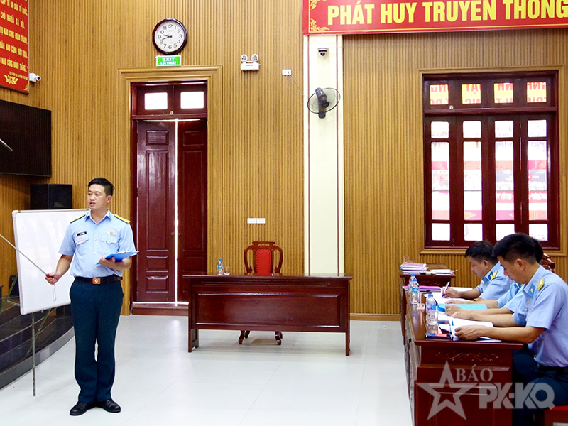 Sư đo&agrave;n 365 tổ chức kiểm tra c&aacute;n bộ năm 2026