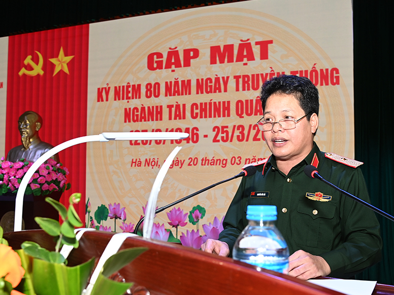Ng&agrave;nh T&agrave;i ch&iacute;nh Qu&acirc;n chủng Ph&ograve;ng kh&ocirc;ng - Kh&ocirc;ng qu&acirc;n Gặp mặt kỷ niệm 80 năm Ng&agrave;y truyền thống Ng&agrave;nh T&agrave;i ch&iacute;nh Qu&acirc;n đội