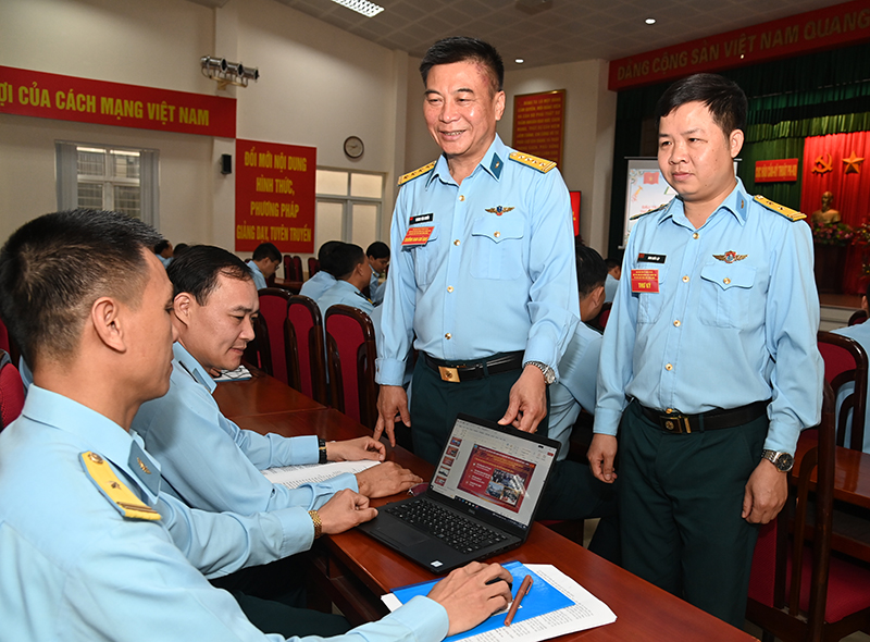 Cục Hậu cần - Kỹ thuật Qu&acirc;n chủng Ph&ograve;ng kh&ocirc;ng-Kh&ocirc;ng qu&acirc;n Khai mạc Hội thi c&aacute;n bộ giảng dạy ch&iacute;nh trị v&agrave; Hội thi B&aacute;o c&aacute;o vi&ecirc;n giỏi năm 2026