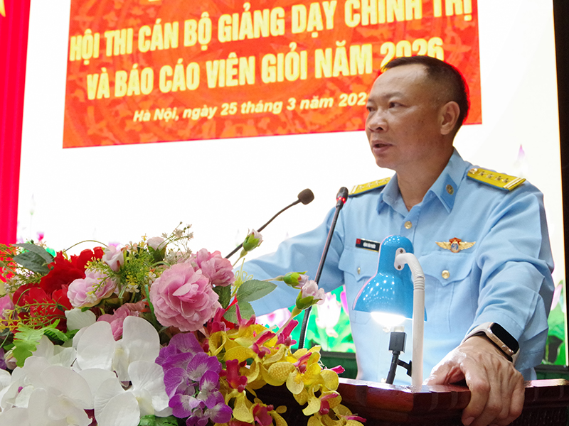 Lữ đo&agrave;n Th&ocirc;ng tin 26 tổ chức Hội thi c&aacute;n bộ giảng dạy ch&iacute;nh trị v&agrave; B&aacute;o c&aacute;o vi&ecirc;n giỏi năm 2026