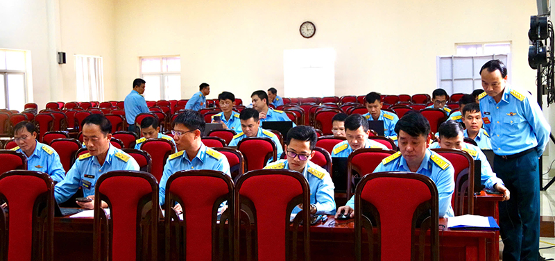 Cục Hậu cần - Kỹ thuật Qu&acirc;n chủng Ph&ograve;ng kh&ocirc;ng-Kh&ocirc;ng qu&acirc;n Khai mạc Hội thi c&aacute;n bộ giảng dạy ch&iacute;nh trị v&agrave; Hội thi B&aacute;o c&aacute;o vi&ecirc;n giỏi năm 2026