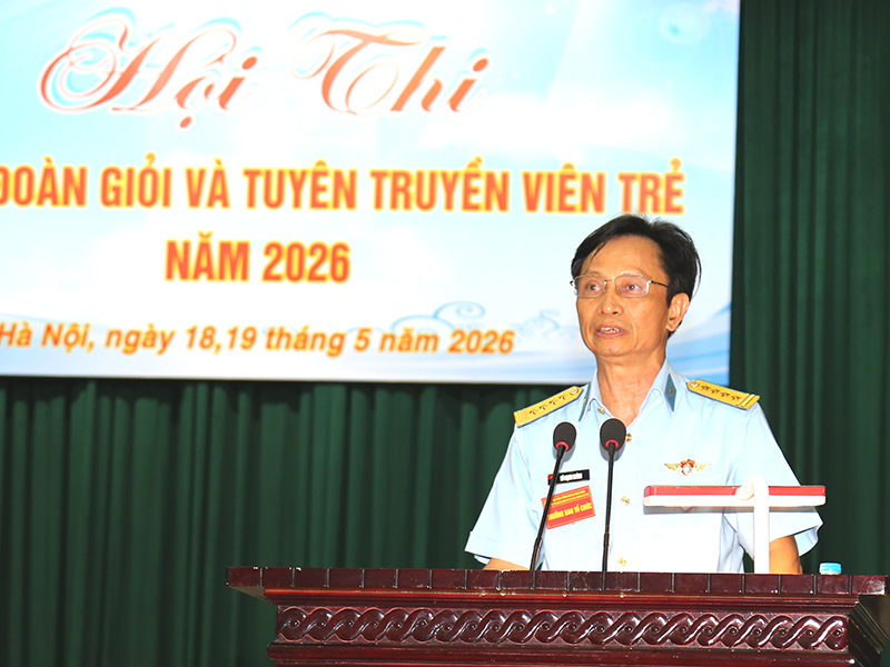 Học viện Phòng không-Không quân tổ chức Hội thi cán bộ Đoàn giỏi và tuyên truyền viên trẻ năm 2026