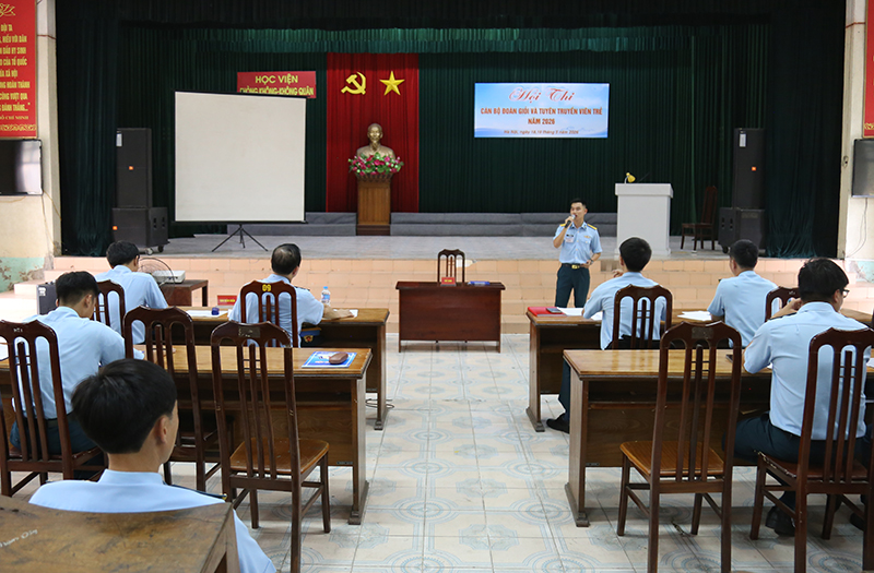 Học viện Phòng không-Không quân tổ chức Hội thi cán bộ Đoàn giỏi và tuyên truyền viên trẻ năm 2026