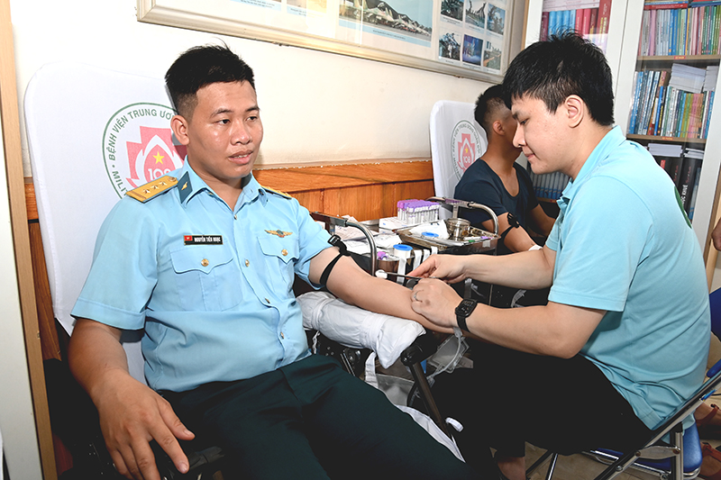 Lan tỏa phong trào hiến máu tình nguyện trong tuổi trẻ Sư đoàn 361