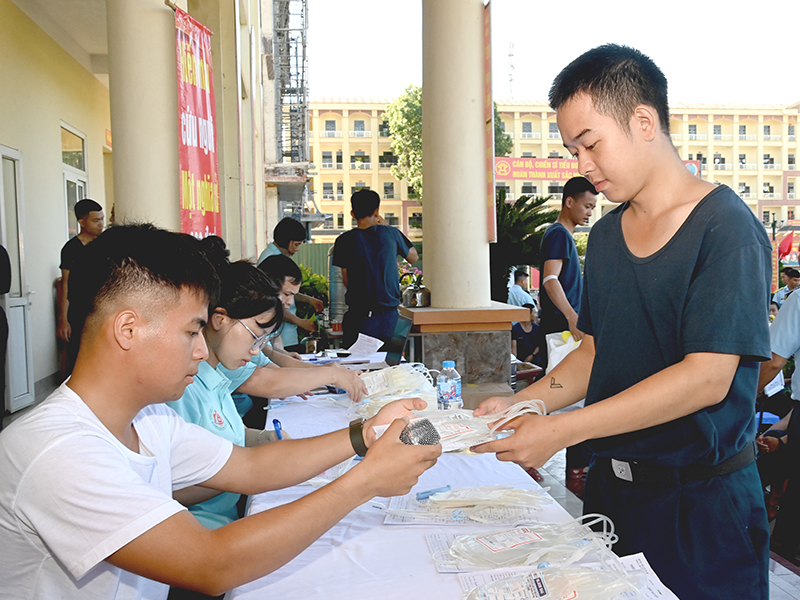 Lan tỏa phong trào hiến máu tình nguyện trong tuổi trẻ Sư đoàn 361