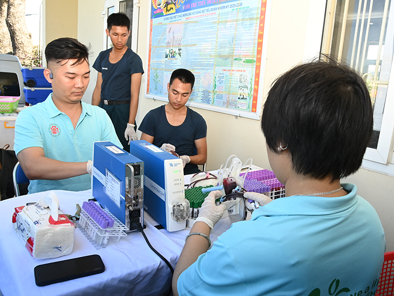 Lan tỏa phong trào hiến máu tình nguyện trong tuổi trẻ Sư đoàn 361
