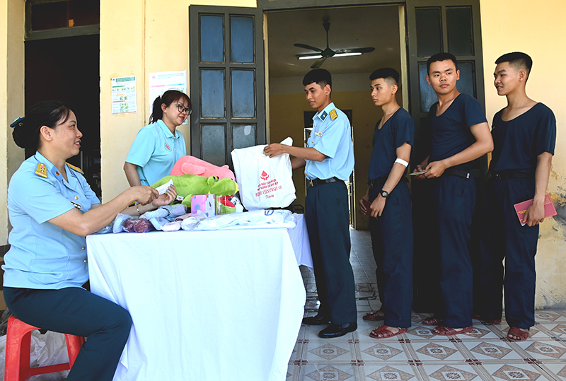 Lan tỏa phong trào hiến máu tình nguyện trong tuổi trẻ Sư đoàn 361