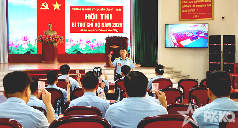 Bồi dưỡng n&acirc;ng cao tr&igrave;nh độ đội ngũ B&iacute; thư chi bộ ở Cục Hậu cần - Kỹ thuật
