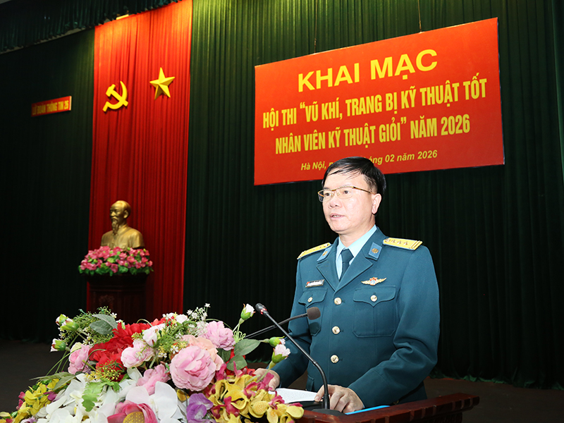 Lữ đo&agrave;n Th&ocirc;ng tin 26 tổ chức khai mạc Hội thi &ldquo;Vũ kh&iacute; trang bị kỹ thuật tốt, nh&acirc;n vi&ecirc;n kỹ thuật giỏi&rdquo; năm 2026