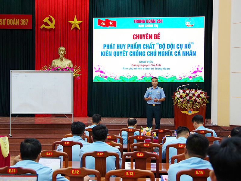 Sư đo&agrave;n 367 tổ chức Hội thi C&aacute;n bộ giảng dạy ch&iacute;nh trị v&agrave; B&aacute;o c&aacute;o vi&ecirc;n giỏi năm 2026