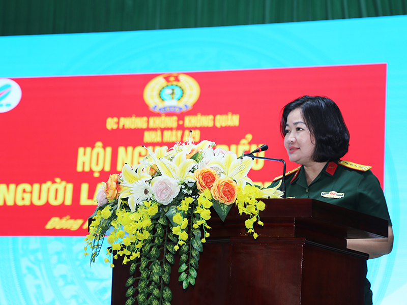 Nh&agrave; m&aacute;y A29 tổ chức Hội nghị đại biểu người lao động năm 2026