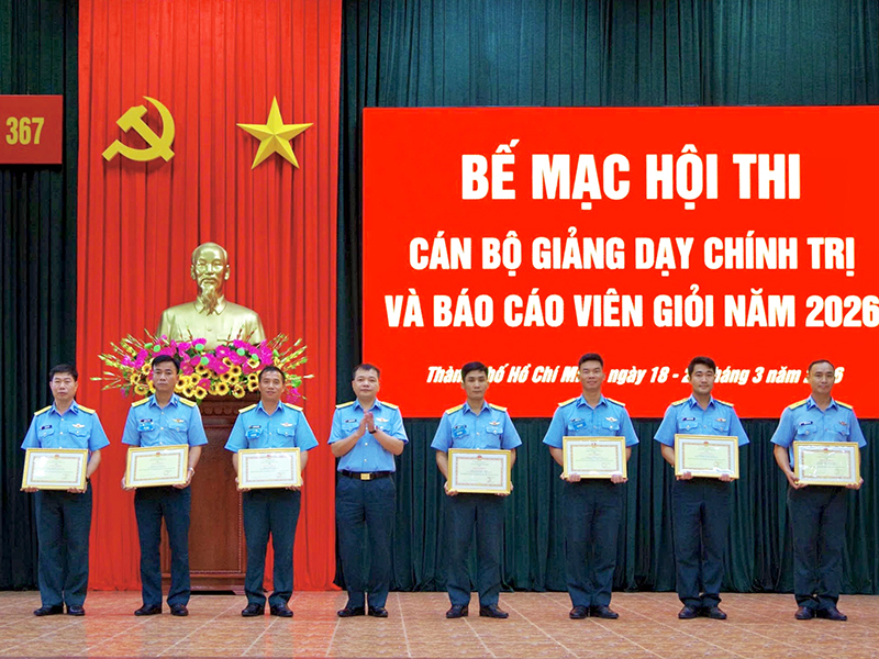 Sư đo&agrave;n 367 tổ chức Hội thi C&aacute;n bộ giảng dạy ch&iacute;nh trị v&agrave; B&aacute;o c&aacute;o vi&ecirc;n giỏi năm 2026