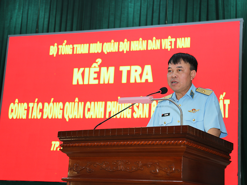 Bộ Tổng Tham mưu tổ chức Hội nghị kiểm tra c&ocirc;ng t&aacute;c đ&oacute;ng qu&acirc;n, canh ph&ograve;ng s&acirc;n bay T&acirc;n Sơn Nhất