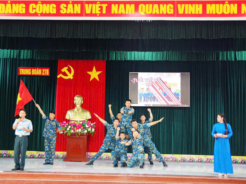 Trung đo&agrave;n 278 tổ chức Hội thi C&aacute;n bộ Đo&agrave;n giỏi v&agrave; Tuy&ecirc;n truyền vi&ecirc;n trẻ năm 2026