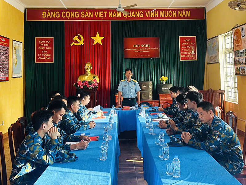 Trung đo&agrave;n 294 tổ chức bảo dưỡng kỹ thuật mẫu năm 2026