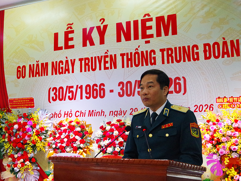 Trung đoàn 261 kỷ niệm 60 năm ngày truyền thống