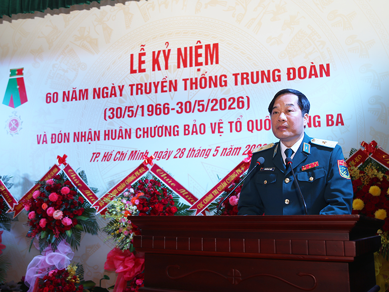 Trung đoàn 263 kỷ niệm 60 năm ngày truyền thống và đón nhận Huân chương Bảo vệ Tổ quốc hạng Ba