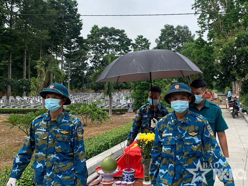 Trung đo&agrave;n 278 tổ chức c&aacute;c hoạt động tri &acirc;n c&aacute;c Anh h&ugrave;ng liệt sĩ