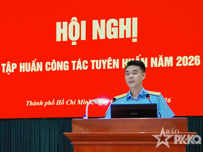 Sư đo&agrave;n 367 tập huấn c&ocirc;ng t&aacute;c Tuy&ecirc;n huấn năm 2026