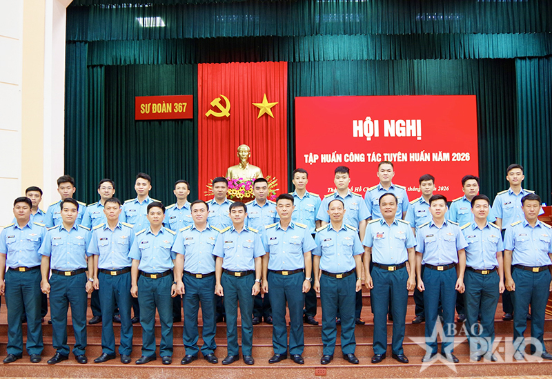 Sư đo&agrave;n 367 tập huấn c&ocirc;ng t&aacute;c Tuy&ecirc;n huấn năm 2026