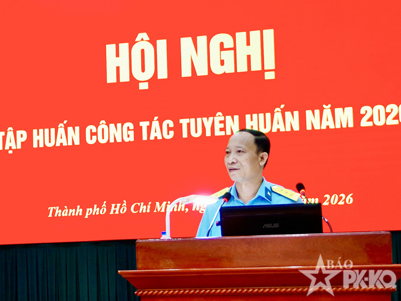 Sư đo&agrave;n 367 tập huấn c&ocirc;ng t&aacute;c Tuy&ecirc;n huấn năm 2026
