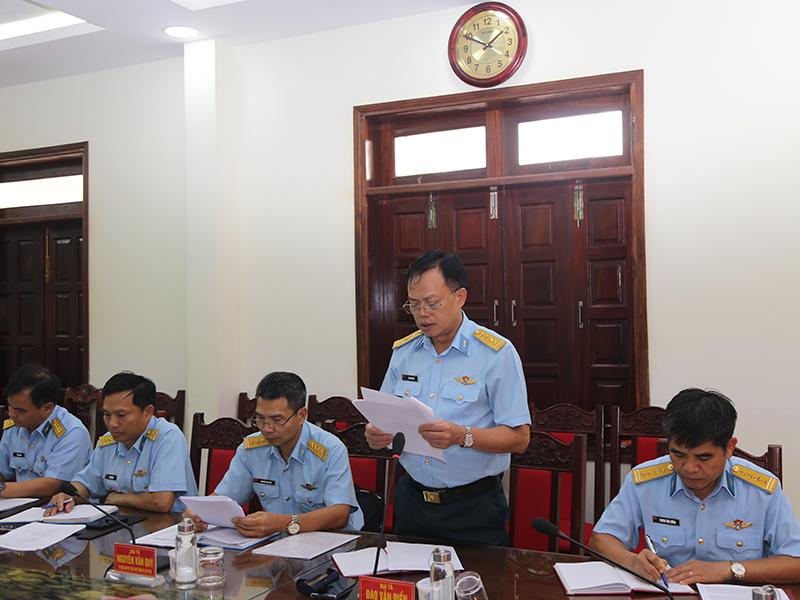 Đảng ủy Sư đoàn 367 tổ chức Hội nghị thực hiện nội dung giám sát của Ban Thường vụ Đảng ủy Quân chủng PK-KQ