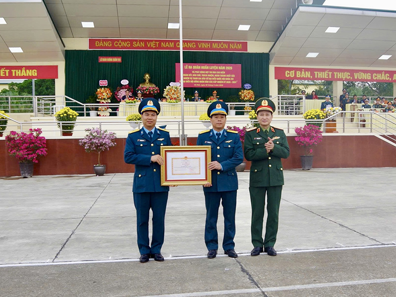 Lữ đoàn Không quân 918, Quân chủng PK-KQ tổ chức Lễ ra quân huấn luyện năm 2026.